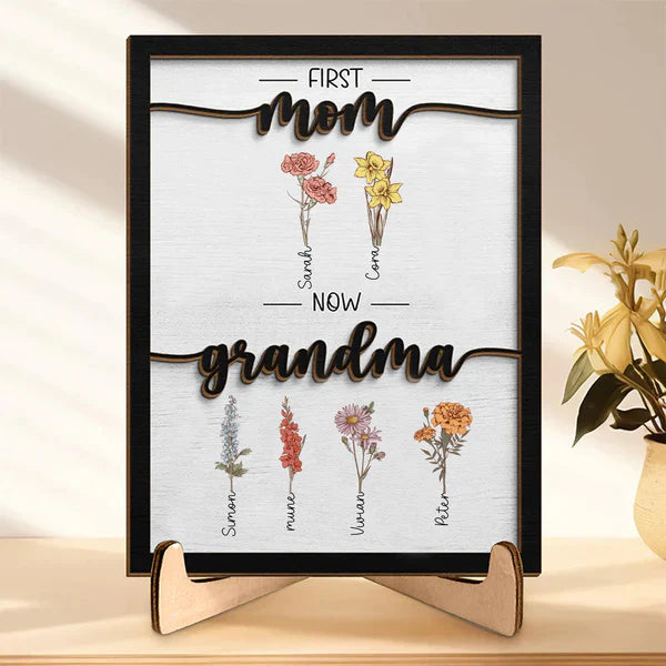 Mother's Day wooden commemorative gift