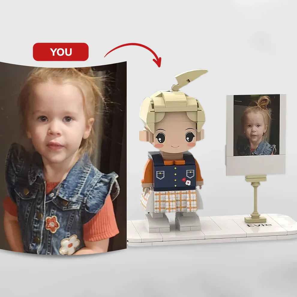 Custom Brick Set From Your Favorite Photo, Perfect Memory Gift For Couples Family & Friends