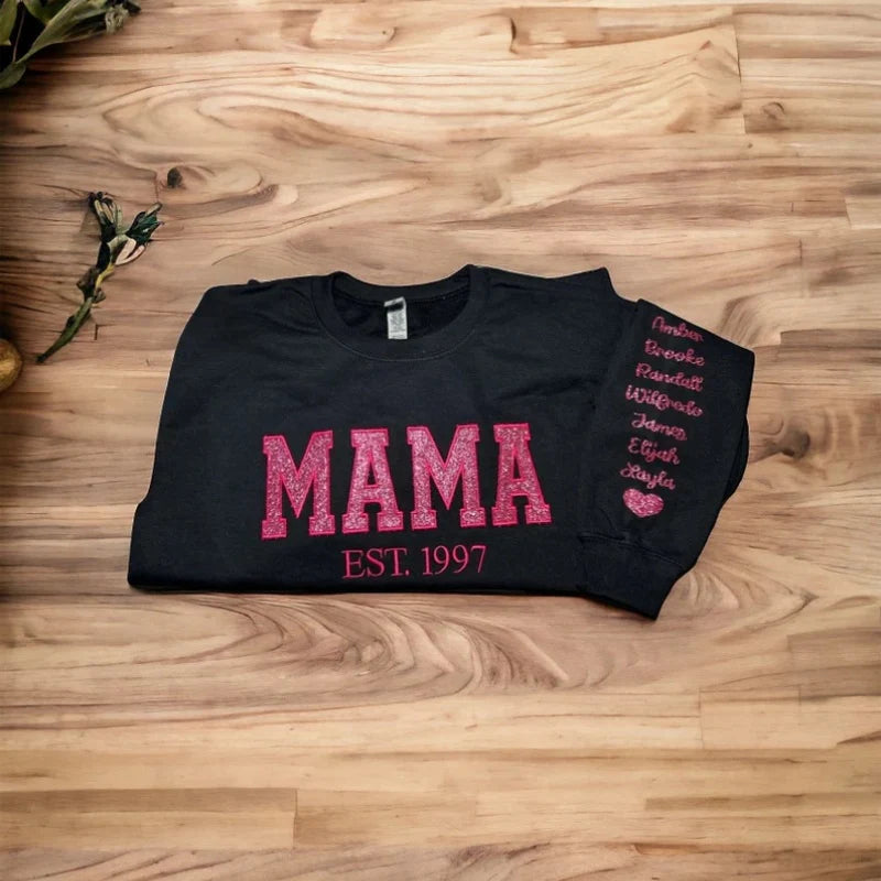 Sparkling Love - Custom MAMA Sweatshirts