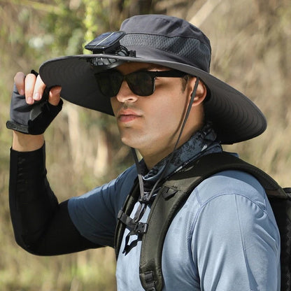 🔥 Father's Day Sale 49% OFF 🔥 Solar Powered Fan Cooling Hat – For Outdoor Work and Fishing